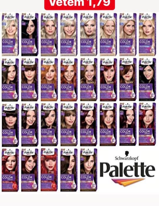 Palette ngjyre per floke